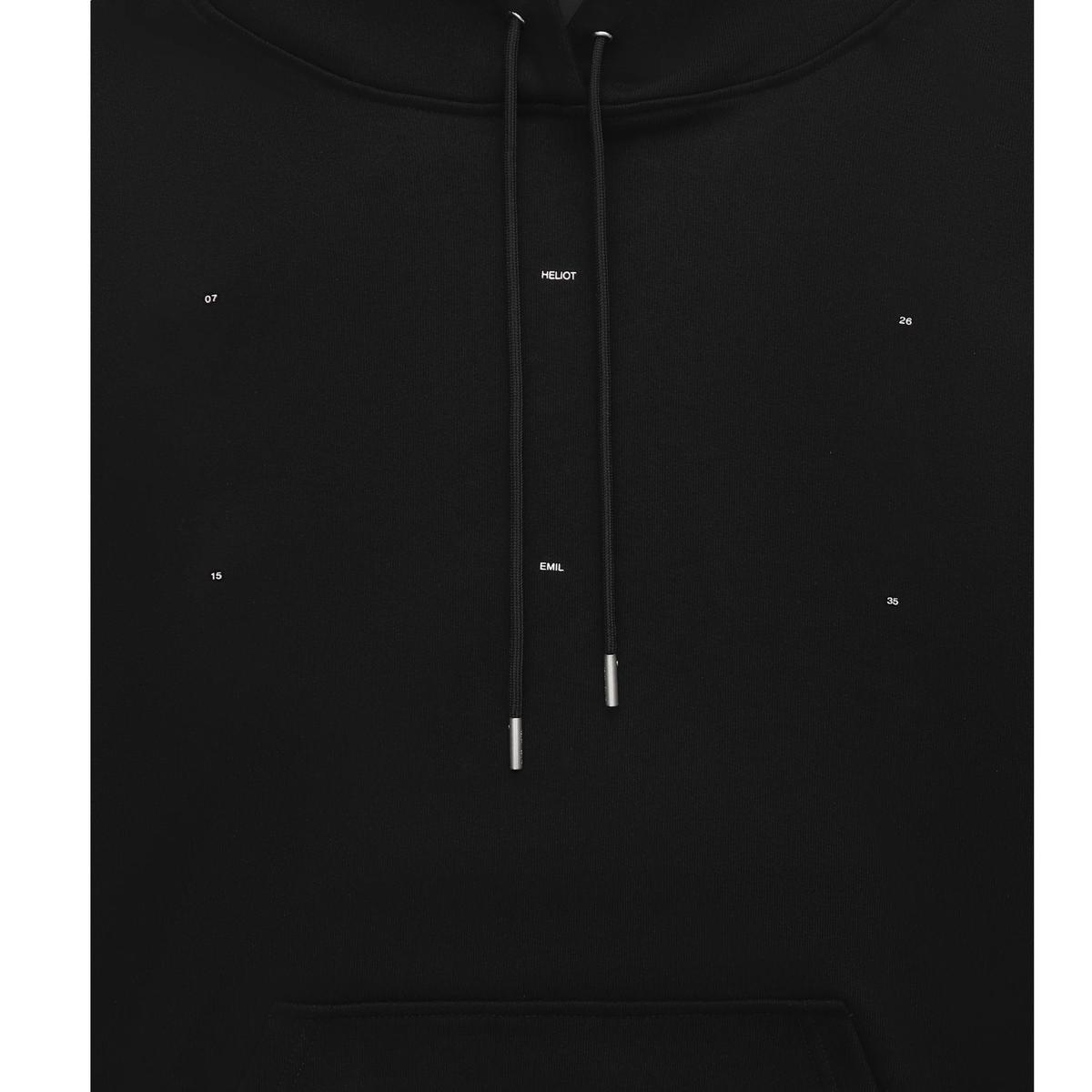 Outline Logo Hoodie Black - IMG-2760