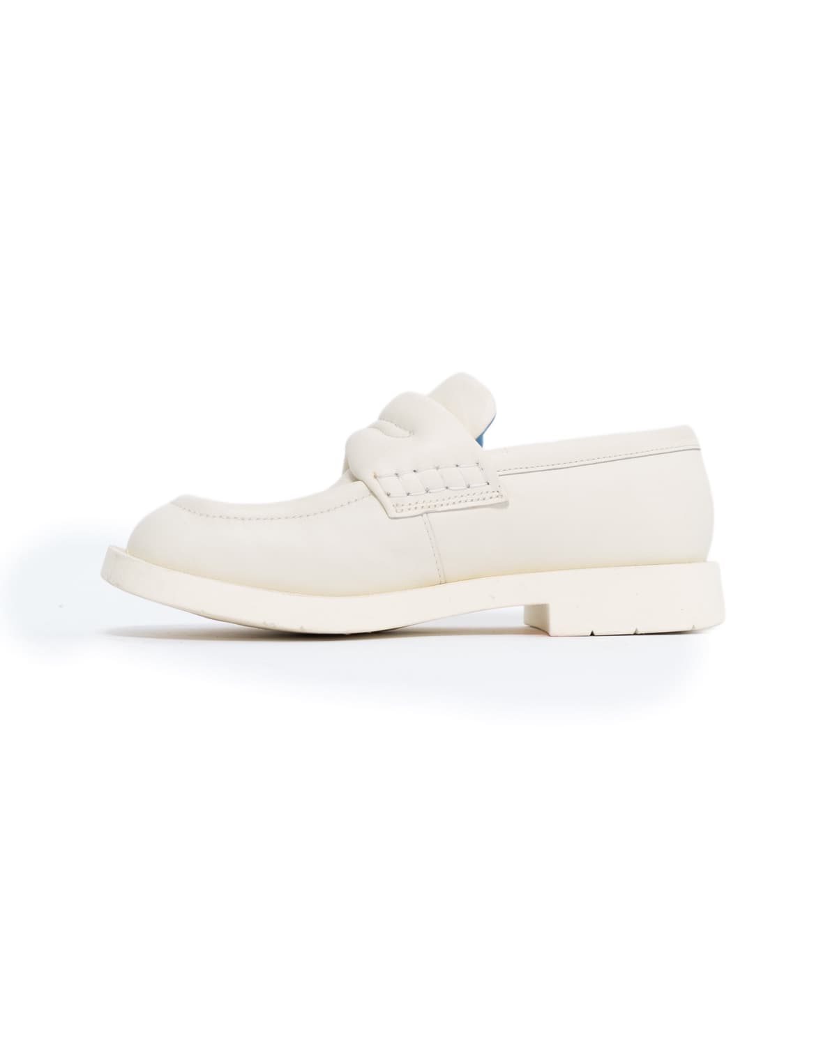 Off White MIL 1978 Leather Loafers - clwht