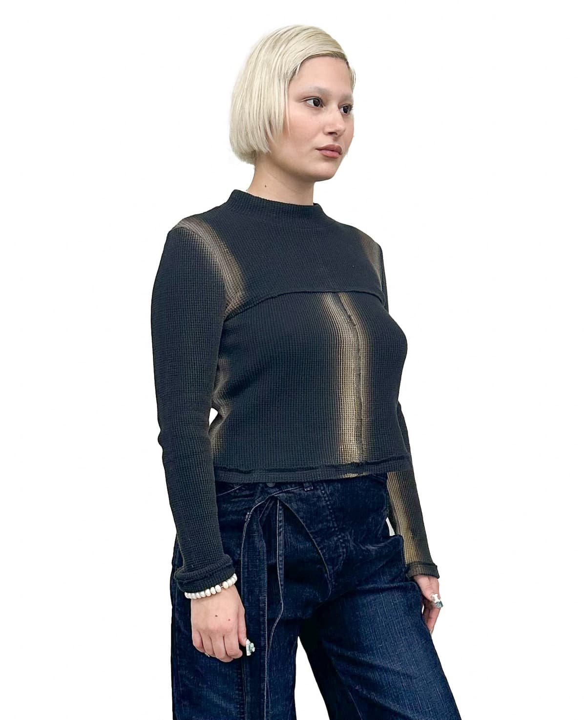 Black Thermal Baby Turtleneck - eltopside