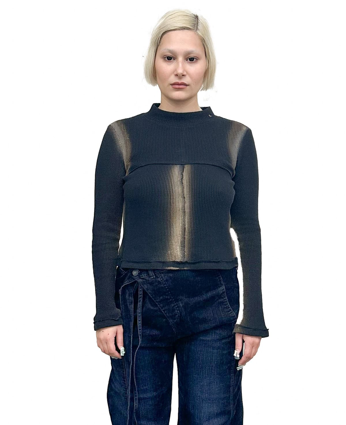 Black Thermal Baby Turtleneck - eltopvorne