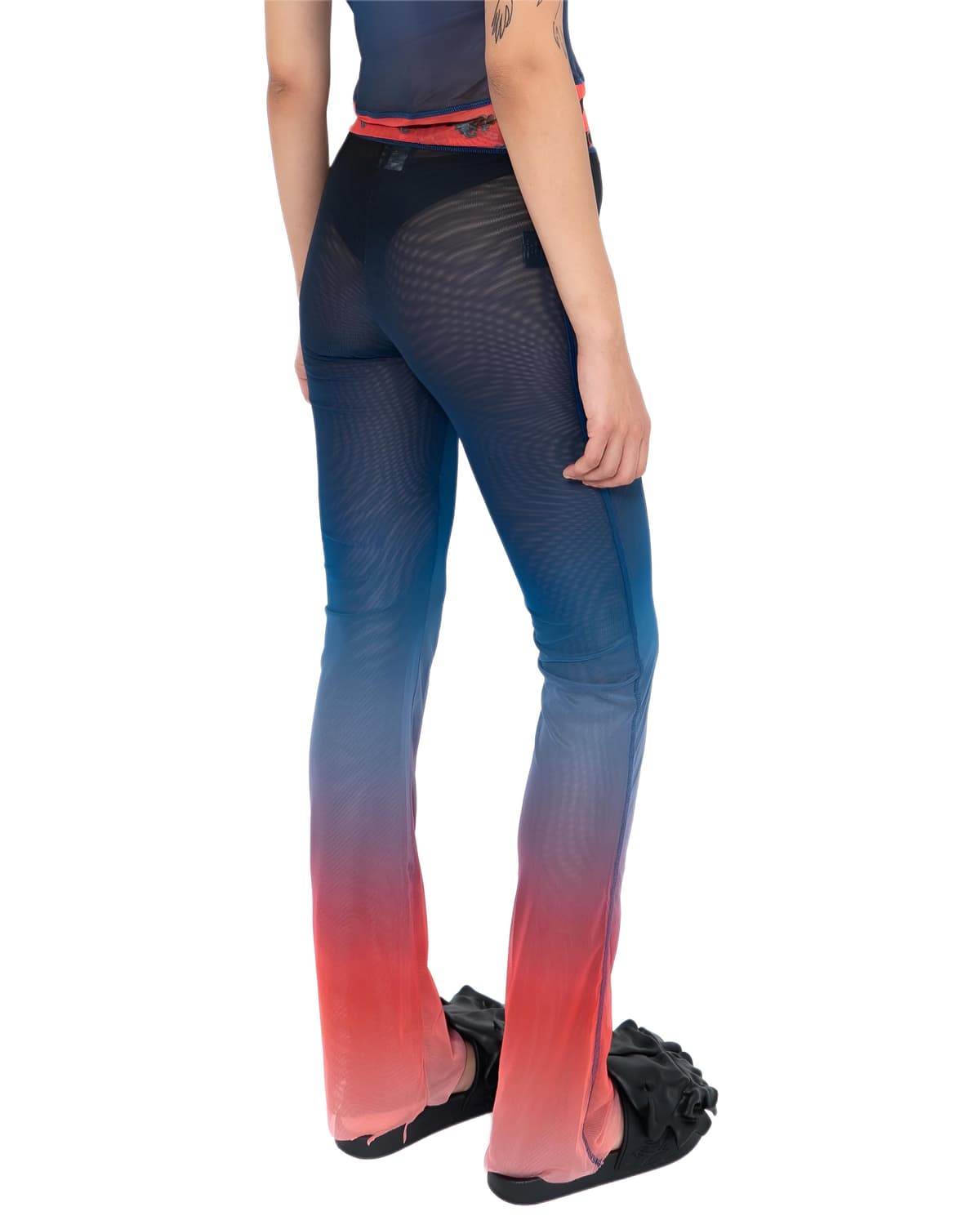 Blueberry Fade Mesh Pants - image00005