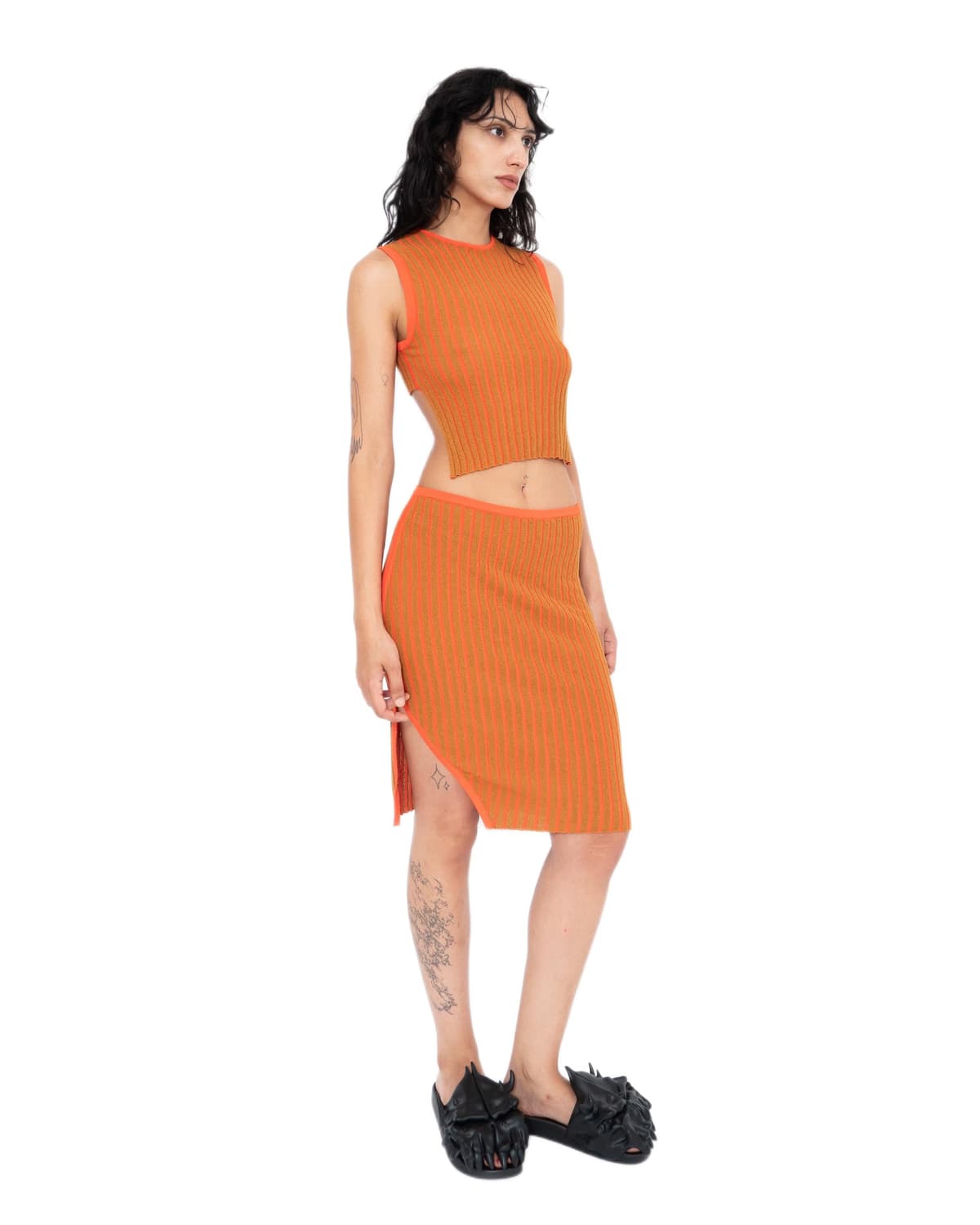 Fluted Tank Blood Orange - image00013